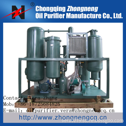 TYC Industrial lube oil regeneration system/used engine oil purification